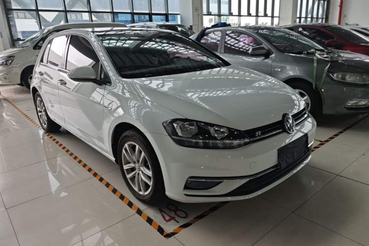 Used Volkswagen Golf 2019 280TSI DSG Comfort Version China V Standard Front Right 45 Deg