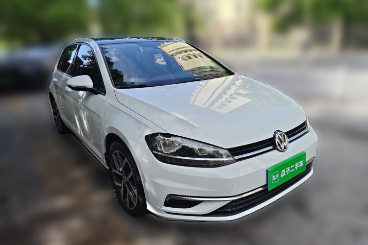 Used Volkswagen Golf 2019 280TSI DSG Luxury Version China V Standard Front Right 45 Deg