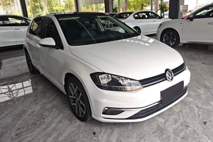 Used Volkswagen Golf 2019 280TSI DSG Luxury Version China V Standard Front Right 45 Deg