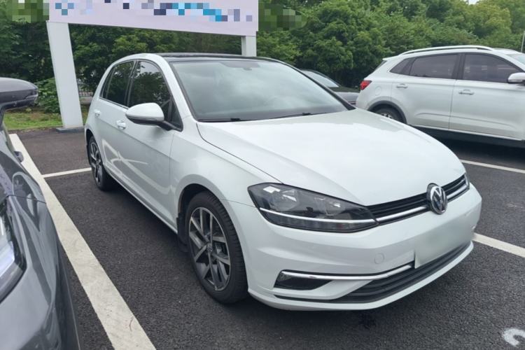Used Volkswagen Golf 2019 280TSI DSG Luxury Version China VI Standard Front Right 45 Deg