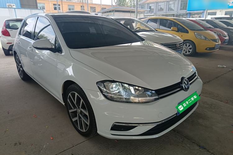 Used Volkswagen Golf 2019 280TSI DSG Luxury Version China VI Standard Front Right 45 Deg