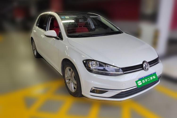 Used Volkswagen Golf 2019 280TSI DSG Comfort Version China V Standard Front Right 45 Deg