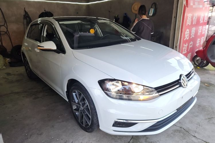 Used Volkswagen Golf 2019 280TSI DSG Luxury Version China VI Standard Front Right 45 Deg