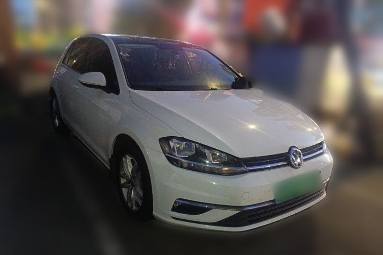 Used Volkswagen Golf 2019 1.6L Automatic Comfort Model China V Standard Front Right 45 Deg