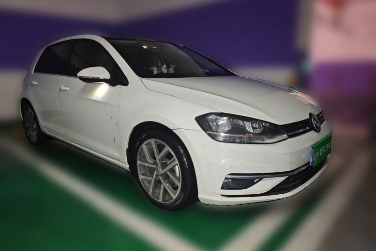 Used Volkswagen Golf 2019 280TSI DSG Luxury Version China VI Standard Front Right 45 Deg