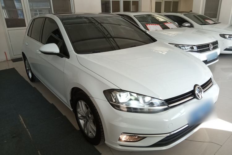 Used Volkswagen Golf 2019 280TSI DSG Comfort Version China V Standard Front Right 45 Deg