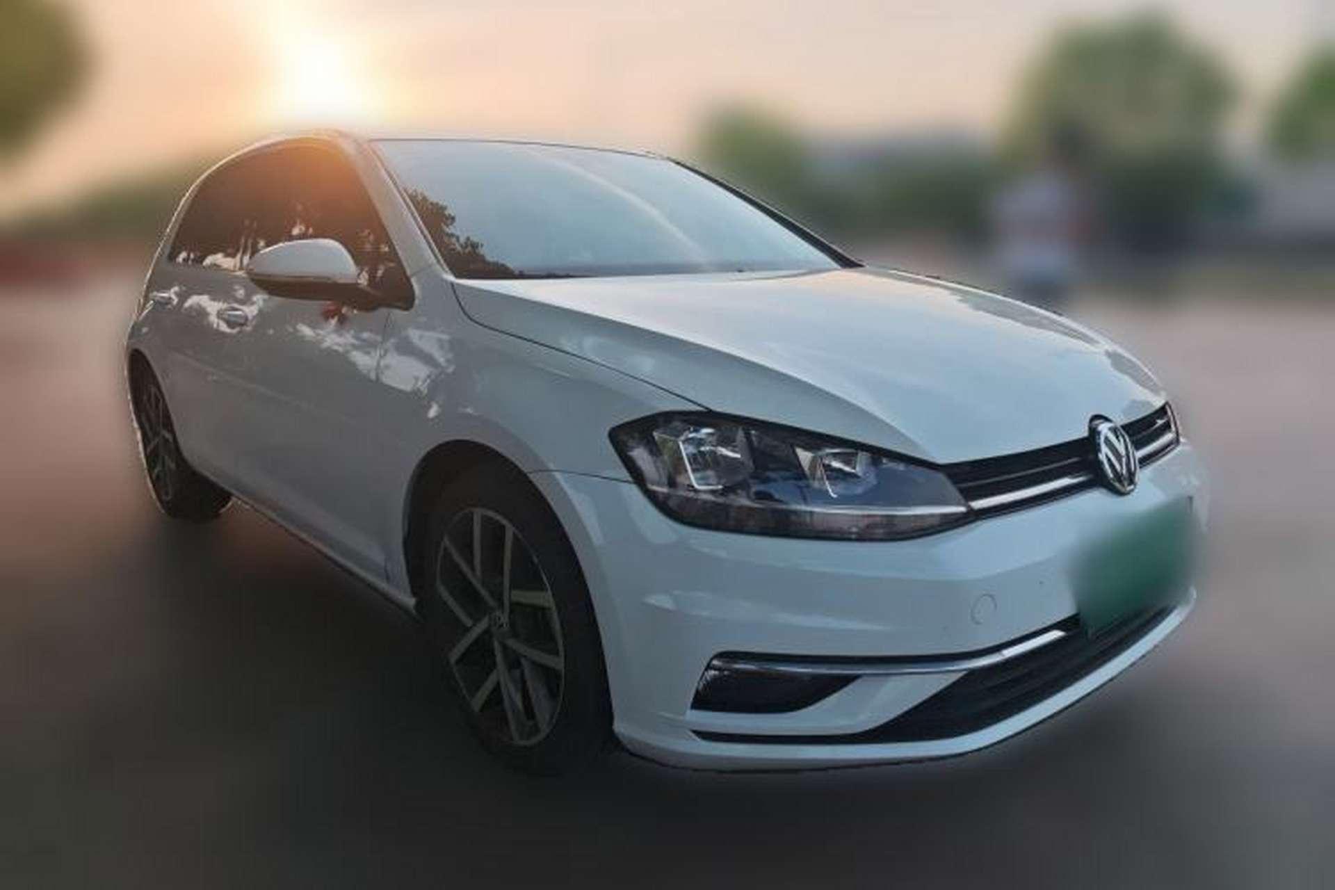 Used Volkswagen Golf 2019 280TSI DSG Luxury Version China VI Standard Front Right 45 Deg