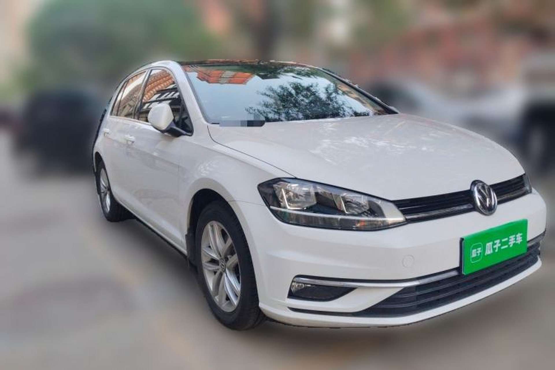Used Volkswagen Golf 2019 280TSI DSG Comfort Version China VI Standard Front Right 45 Deg