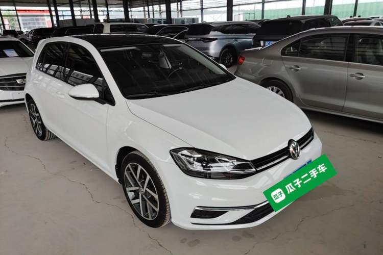 Used Volkswagen Golf 2019 280TSI DSG Luxury Version China V Standard Front Right 45 Deg