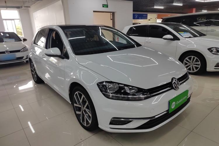 Used Volkswagen Golf 2019 280TSI DSG Luxury Version China VI Standard Front Right 45 Deg