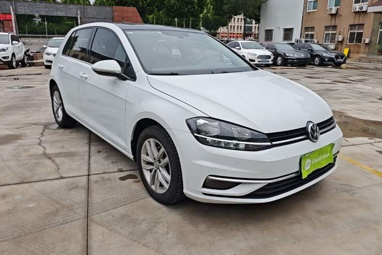 Used Volkswagen Golf 2019 280TSI DSG Comfort Version China V Standard Front Right 45 Deg