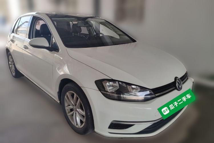 Used Volkswagen Golf 2019 1.6L Automatic Comfort Model China V Standard Front Right 45 Deg