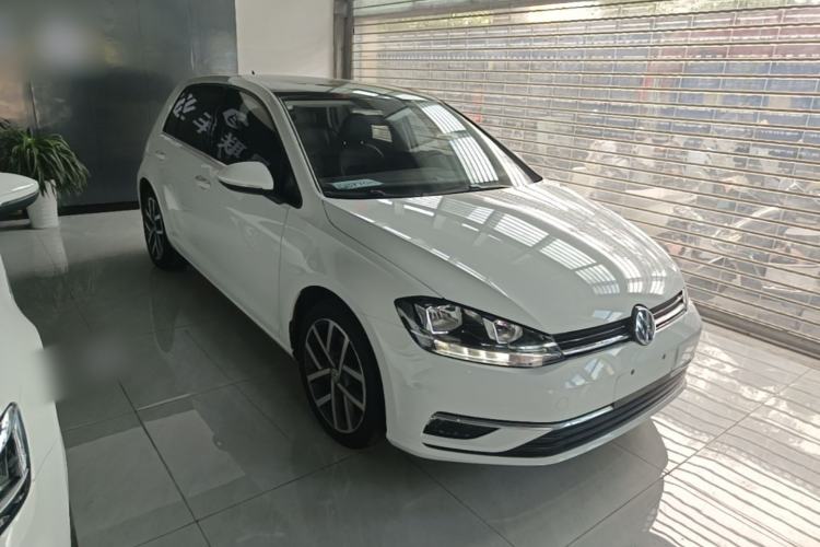 Used Volkswagen Golf 2019 280TSI DSG Luxury Version China VI Standard Front Right 45 Deg