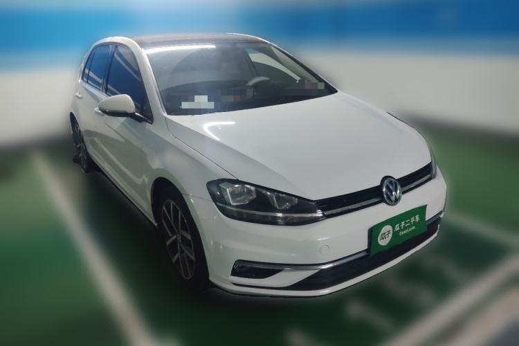 Used Volkswagen Golf 2019 280TSI DSG Luxury Version China VI Standard Front Right 45 Deg