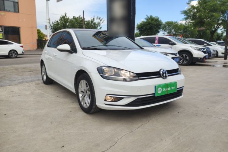 Used Volkswagen Golf 2019 280TSI DSG Comfort Version China VI Standard Front Right 45 Deg