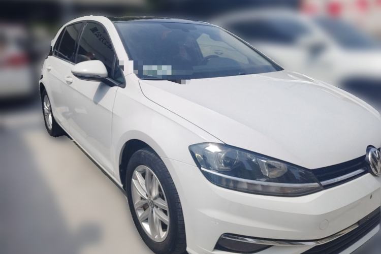 Used Volkswagen Golf 2019 280TSI DSG Comfort Version China VI Standard Front Right 45 Deg