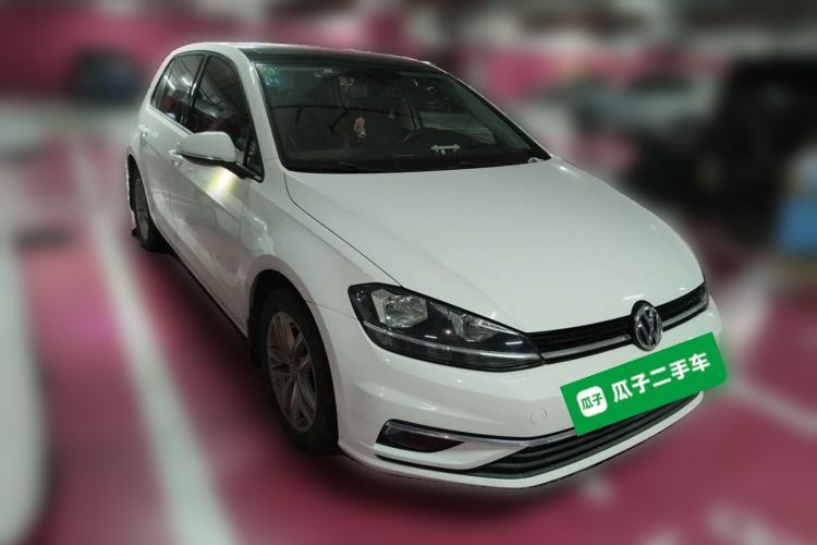 Used Volkswagen Golf 2019 280TSI DSG Comfort Version China V Standard Front Right 45 Deg