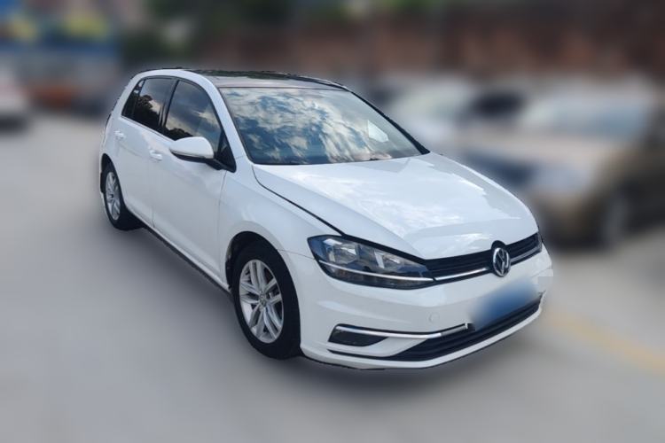 Used Volkswagen Golf 2019 280TSI DSG Comfort Version China V Standard Front Right 45 Deg