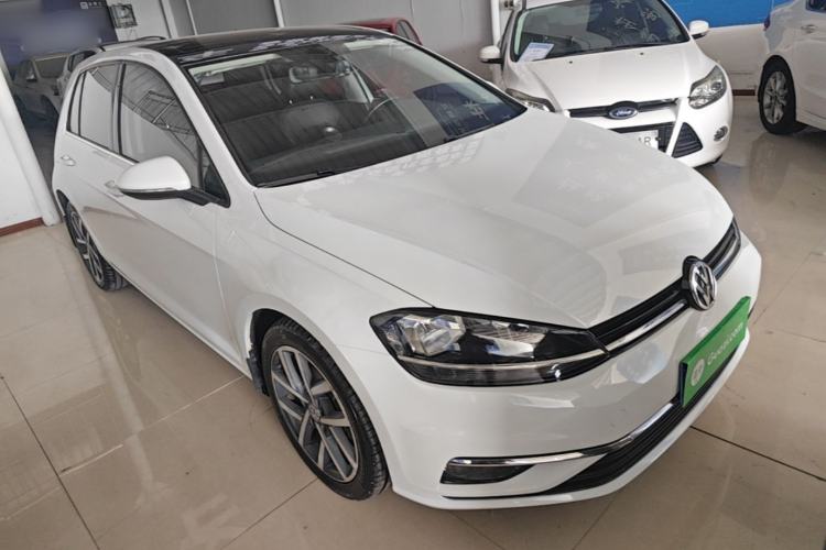 Used Volkswagen Golf 2019 280TSI DSG Luxury Version China VI Standard Front Right 45 Deg