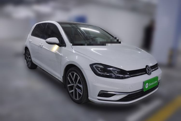Used Volkswagen Golf 2019 280TSI DSG Luxury Version China VI Standard Front Right 45 Deg