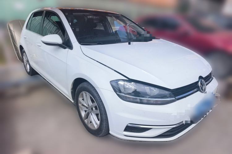 Used Volkswagen Golf 2019 280TSI DSG Comfort Version China VI Standard Front Right 45 Deg