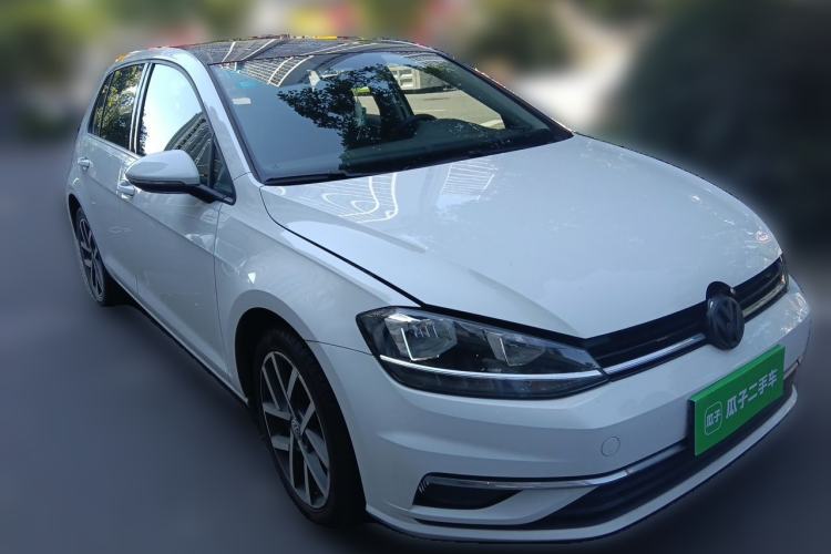 Used Volkswagen Golf 2019 280TSI DSG Luxury Version China VI Standard Front Right 45 Deg