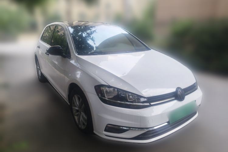 Used Volkswagen Golf 2019 280TSI DSG Comfort Version China VI Standard Front Right 45 Deg