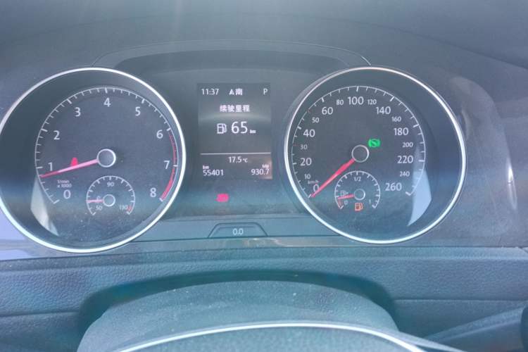 Used Volkswagen Golf 2019 1.6L Automatic Comfort Model China V Standard Instrument Cluster