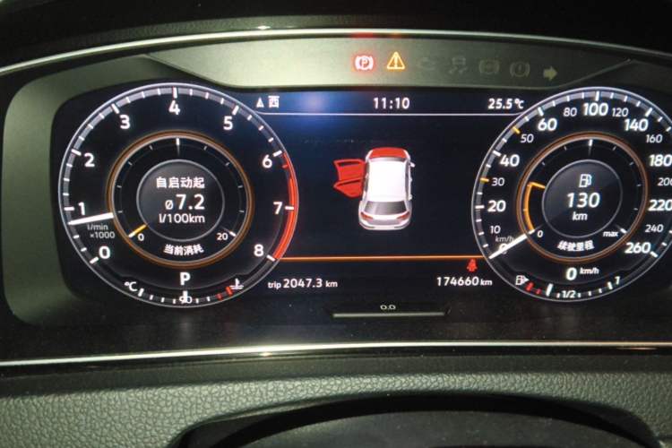 Used Volkswagen Golf 2019 280TSI DSG R-Line China VI Standard Instrument Cluster