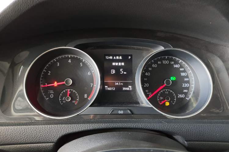 Used Volkswagen Golf 2019 200TSI DSG Comfort & Ambition Edition China VI Standard Instrument Cluster