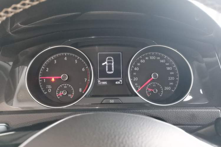 Used Volkswagen Golf 2019 280TSI DSG Luxury Version China VI Standard Instrument Cluster