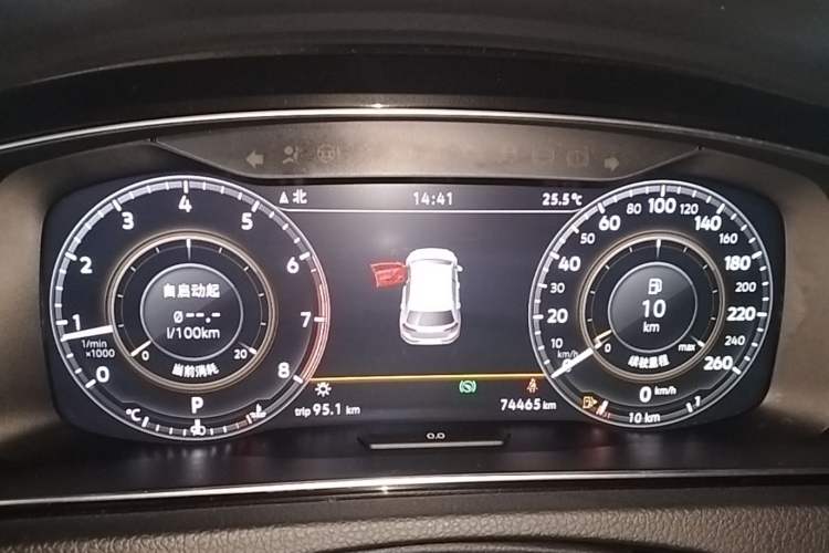 Used Volkswagen Golf 2019 280TSI DSG R-Line China VI Standard Instrument Cluster