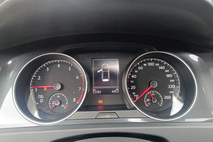 Used Volkswagen Golf 2019 280TSI DSG Comfort Version China VI Standard Instrument Cluster