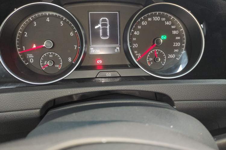 Used Volkswagen Golf 2019 1.6L Automatic Fashion Model China V Standard Instrument Cluster