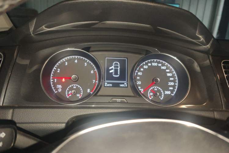 Used Volkswagen Golf 2019 280TSI DSG Luxury Version China VI Standard Instrument Cluster