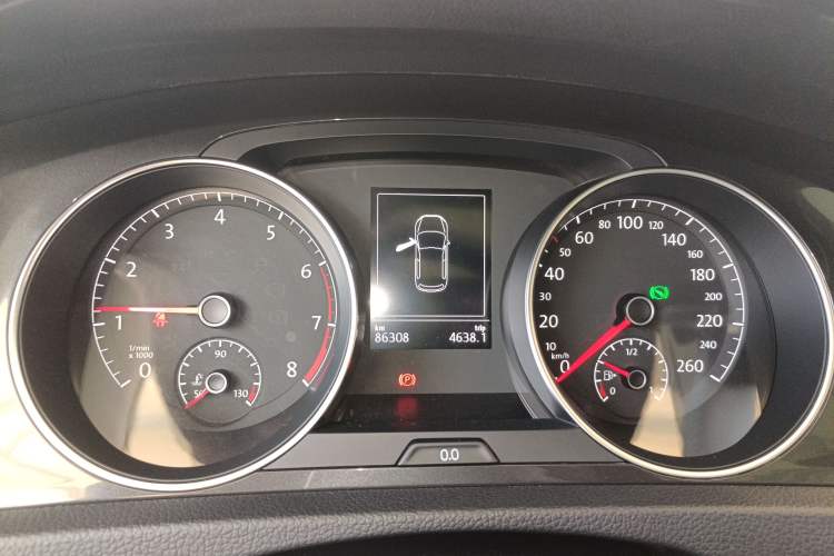 Used Volkswagen Golf 2019 280TSI DSG Luxury Version China VI Standard Instrument Cluster