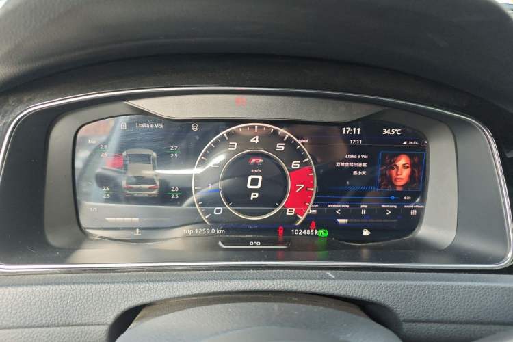 Used Volkswagen Golf 2019 280TSI DSG R-Line China VI Standard Instrument Cluster