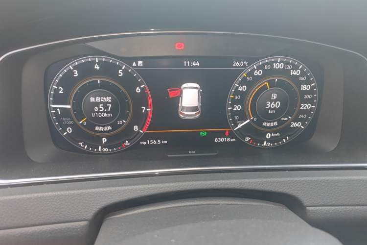 Used Volkswagen Golf 2019 280TSI DSG R-Line China VI Standard Instrument Cluster