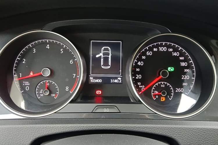 Used Volkswagen Golf 2019 1.6L Automatic Comfort Model China V Standard Instrument Cluster