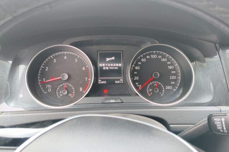 Used Volkswagen Golf 2019 280TSI DSG Comfort Version China VI Standard Instrument Cluster