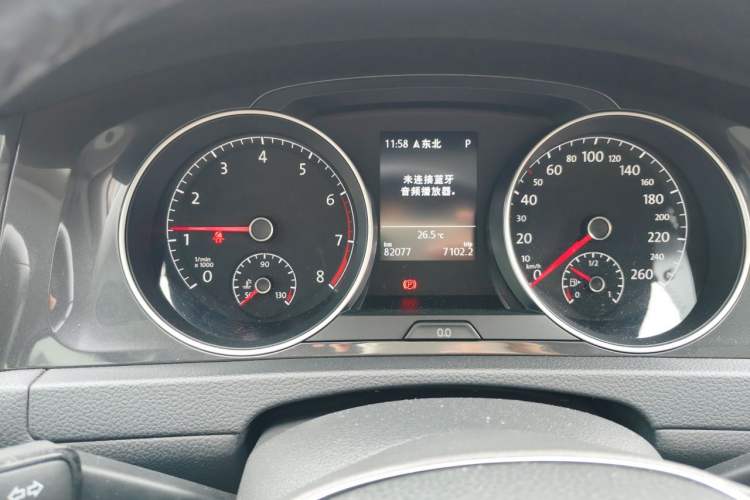 Used Volkswagen Golf 2019 280TSI DSG Comfort Version China VI Standard Instrument Cluster