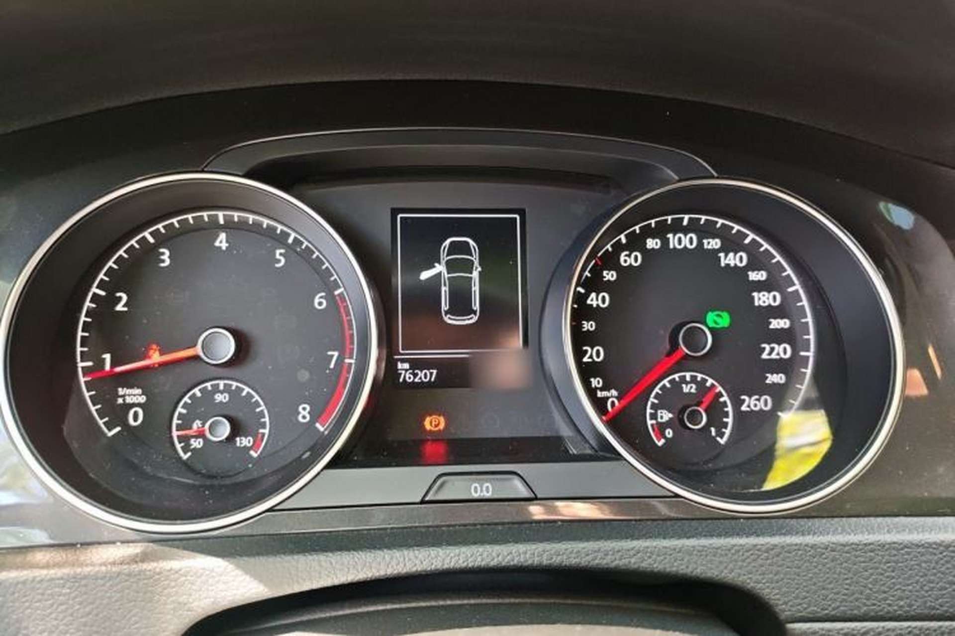 Used Volkswagen Golf 2019 280TSI DSG Comfort Version China VI Standard Instrument Cluster