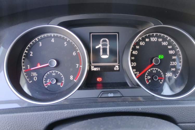 Used Volkswagen Golf 2019 1.6L Automatic Comfort Model China V Standard Instrument Cluster