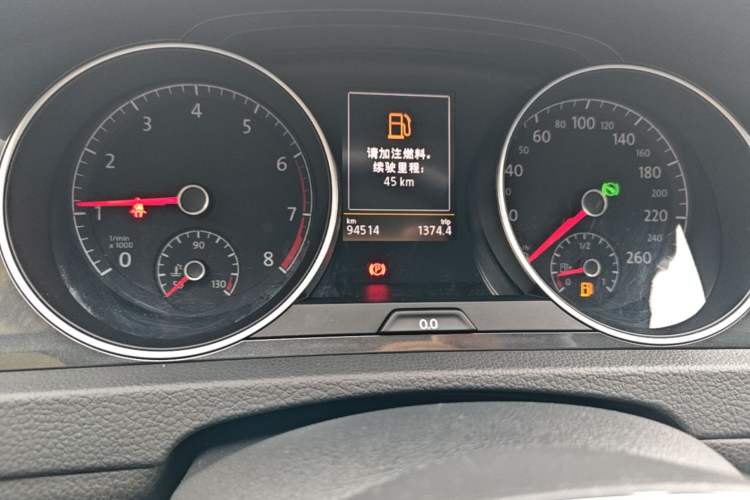 Used Volkswagen Golf 2019 1.8TSI Travel Edition Instrument Cluster