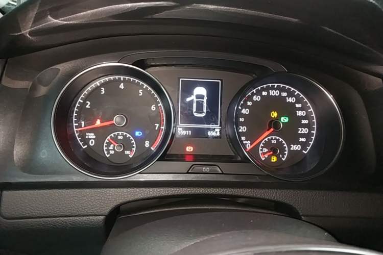 Used Volkswagen Golf 2019 280TSI DSG Luxury Version China V Standard Instrument Cluster
