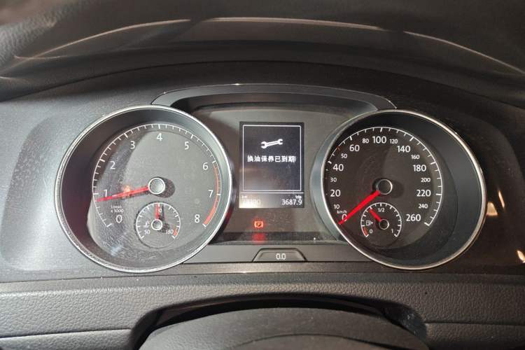 Used Volkswagen Golf 2019 280TSI DSG Luxury Version China VI Standard Instrument Cluster
