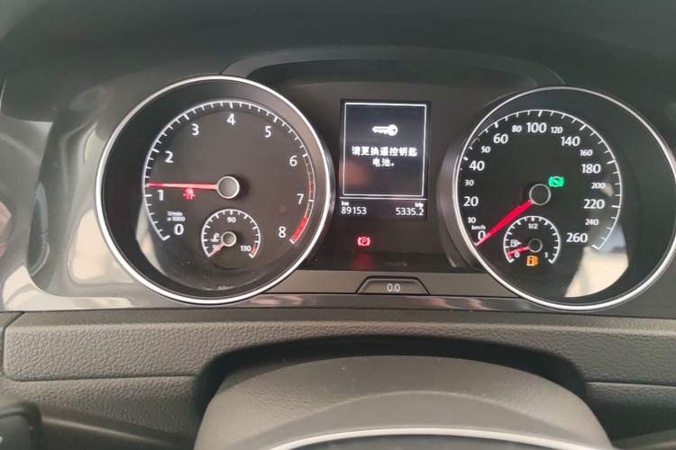 Used Volkswagen Golf 2019 280TSI DSG Comfort Version China VI Standard Instrument Cluster