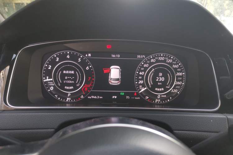 Used Volkswagen Golf 2019 280TSI DSG R-Line China VI Standard Instrument Cluster