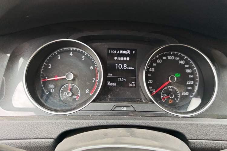 Used Volkswagen Golf 2019 200TSI DSG Comfort & Ambition Edition China VI Standard Instrument Cluster