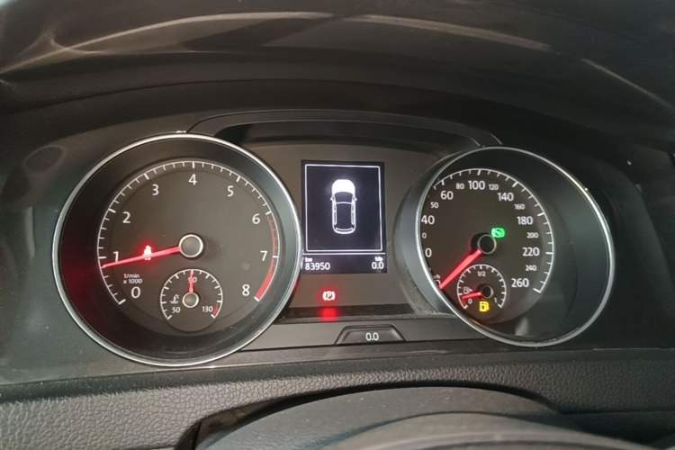 Used Volkswagen Golf 2019 280TSI DSG Luxury Version China VI Standard Instrument Cluster